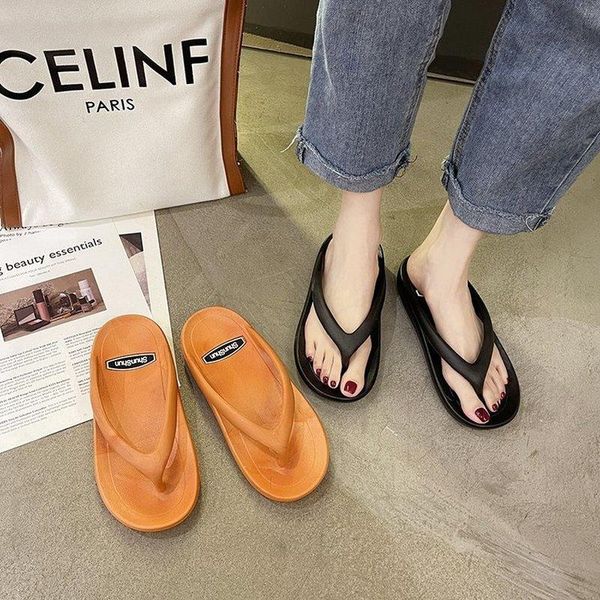 women's flip flops 2021 summer slippers women casual beach sandals female wedge shoes striped lady, Black
women's flip flops 2021 summer slippers women casual beach sandals female wedge shoes striped lady, Black