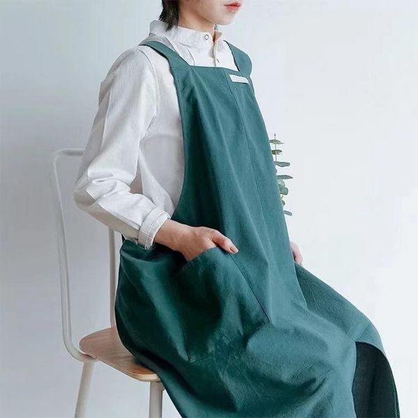 literary and fresh japanese korean apron home wear overalls flower shop coffee aprons
literary and fresh japanese korean apron home wear overalls flower shop coffee aprons