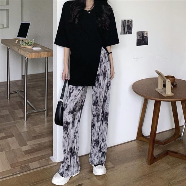 women's pants & capris high-waist tie-dye wide-leg mopping autumn 2021 black casual split shirt two-piece suit, Black;white
women's pants & capris high-waist tie-dye wide-leg mopping autumn 2021 black casual split shirt two-piece suit, Black;white