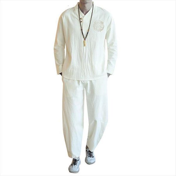 5xl set casual suit cotton men tracksuit linen shirt ankle pants 2 pieces sets oversize t male summer xxxxxl, Gray
5xl set casual suit cotton men tracksuit linen shirt ankle pants 2 pieces sets oversize t male summer xxxxxl, Gray