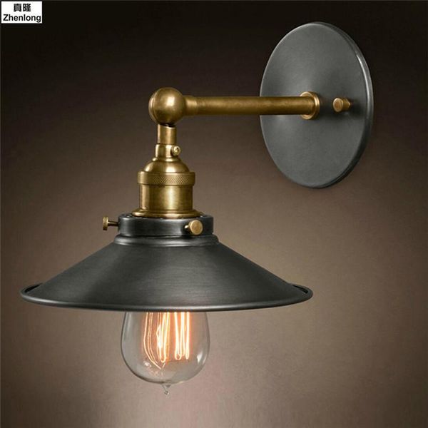 wall lamp american loft industrial lamps vintage bedside light metal 22cm lampshade e27 edison bulbs 110v/220v
wall lamp american loft industrial lamps vintage bedside light metal 22cm lampshade e27 edison bulbs 110v/220v