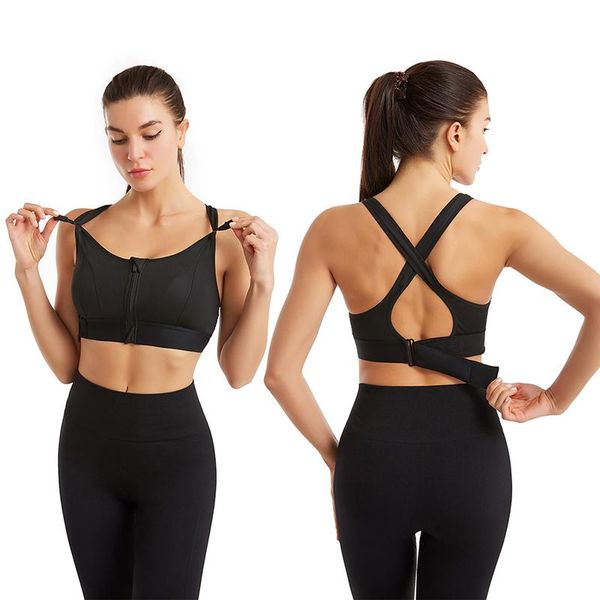 yoga outfit women sports bra crop fitness sportswear breathable front zipper underwear running push up vest plus size
yoga outfit women sports bra crop fitness sportswear breathable front zipper underwear running push up vest plus size