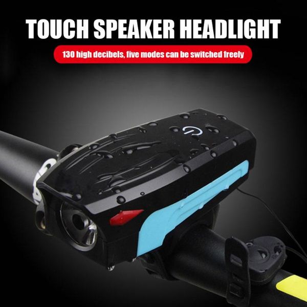 bike touch horn headlight rechargeable waterproof bicycle front light with loud sound siren for outdoor riding mountain lights 
bike touch horn headlight rechargeable waterproof bicycle front light with loud sound siren for outdoor riding mountain lights