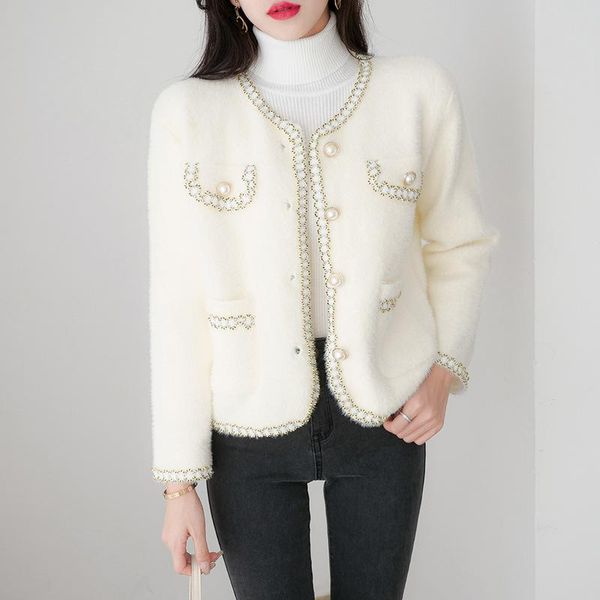 women's jackets solid white waterproof mink coats women single breasted furry fall elegant soft warm pearl vintage outerwear autumn, Black;brown
women's jackets solid white waterproof mink coats women single breasted furry fall elegant soft warm pearl vintage outerwear autumn, Black;brown