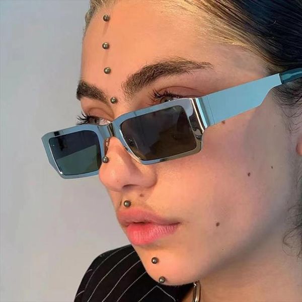 steampunk rectangle sunglasses women men small frame vintage brand designer punk square metal sun glasses shades female uv400, White;black
steampunk rectangle sunglasses women men small frame vintage brand designer punk square metal sun glasses shades female uv400, White;black