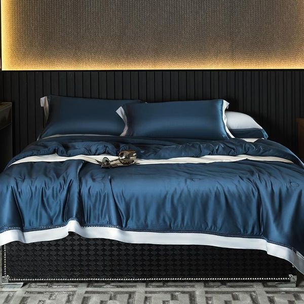 comforters & sets high-quality luxury lyocell tencel summer quilt ultra soft cool thin comforter 3 piece machine washable
comforters & sets high-quality luxury lyocell tencel summer quilt ultra soft cool thin comforter 3 piece machine washable