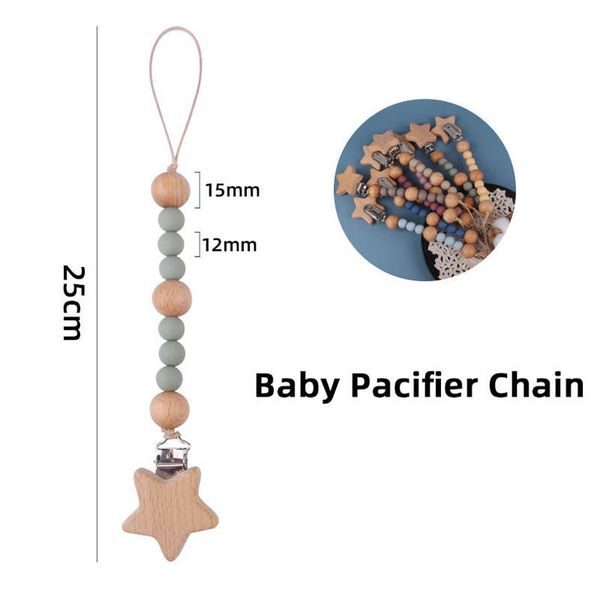 baby pacifier chain clips holders pacifiers infant feeding natural wooden silicone teething beads accessory newborn teeth practice toys teet
baby pacifier chain clips holders pacifiers infant feeding natural wooden silicone teething beads accessory newborn teeth practice toys teet
