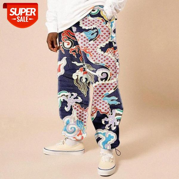 european and american spring loose mid-waist trend printing casual trousers men #bg9g, Blue
european and american spring loose mid-waist trend printing casual trousers men #bg9g, Blue