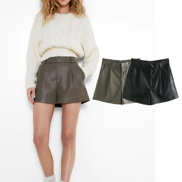 women's shorts autumn winter pu shorts high waist straight casual streetwear r9u3, White;black
women's shorts autumn winter pu shorts high waist straight casual streetwear r9u3, White;black