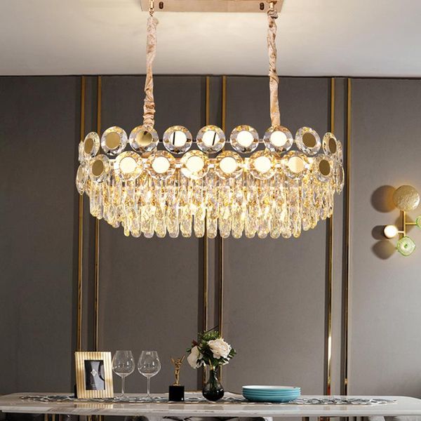 luxury modern shiny gold steel e14 led pendant lights dining room oval lustre k9 crystal chain hanging lamp indoor lighting lamps
luxury modern shiny gold steel e14 led pendant lights dining room oval lustre k9 crystal chain hanging lamp indoor lighting lamps