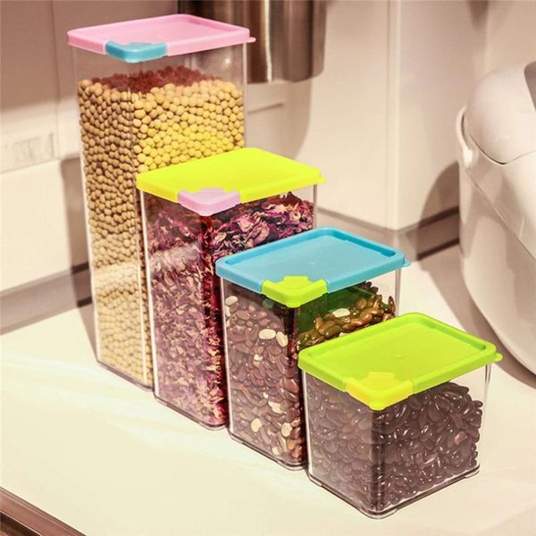 storage bottles & jars transparent plastic box dry dried food clear cereal container home organization j30
storage bottles & jars transparent plastic box dry dried food clear cereal container home organization j30