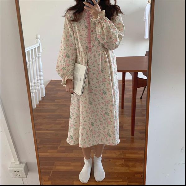 spring casual floral print womens sleepwears nightgown 100% cotton nightdress loose nightgowns night dress homewear l043, Black;red
spring casual floral print womens sleepwears nightgown 100% cotton nightdress loose nightgowns night dress homewear l043, Black;red