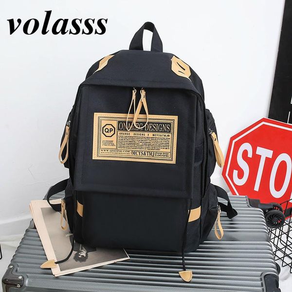backpack volasss large capacity for young women men fashion backpacks college student schoolbag korean style couple shoulder bag
backpack volasss large capacity for young women men fashion backpacks college student schoolbag korean style couple shoulder bag