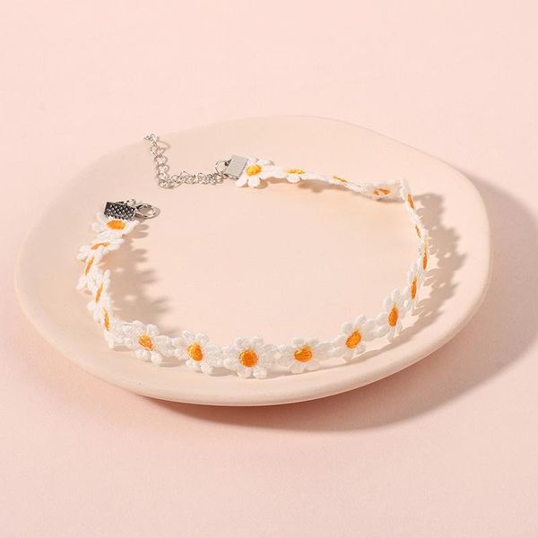 chokers classic fashion fresh lady daisy collar women lace party casual bohemian flower clavicular chain jewelry, Golden;silver
chokers classic fashion fresh lady daisy collar women lace party casual bohemian flower clavicular chain jewelry, Golden;silver