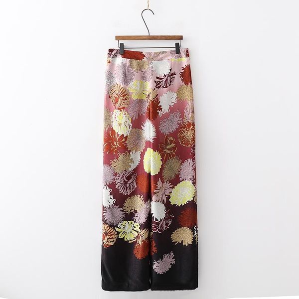 women's pants & capris asds vintage floral wide leg pockets side zipper design ladies streetwear casual long trousers pantalones hbh41h, Black;white
women's pants & capris asds vintage floral wide leg pockets side zipper design ladies streetwear casual long trousers pantalones hbh41h, Black;white