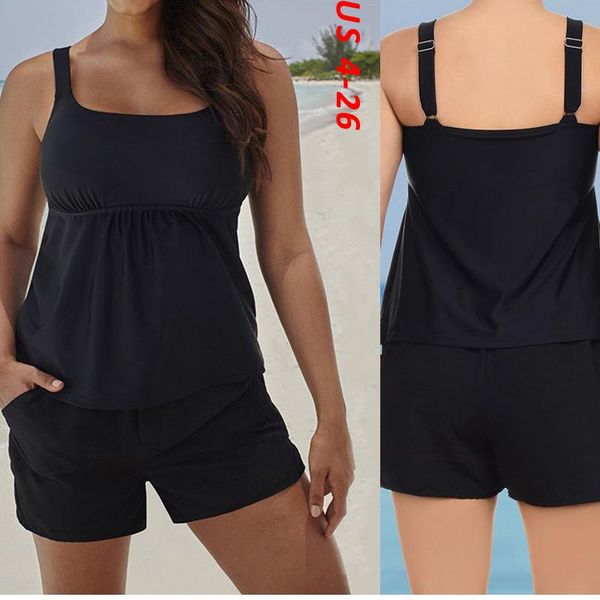one-piece suits women's tankini set 2021 plus size swimsuit shorts summer beach wear vintage black two pieces swimwear female bathing s
one-piece suits women's tankini set 2021 plus size swimsuit shorts summer beach wear vintage black two pieces swimwear female bathing s