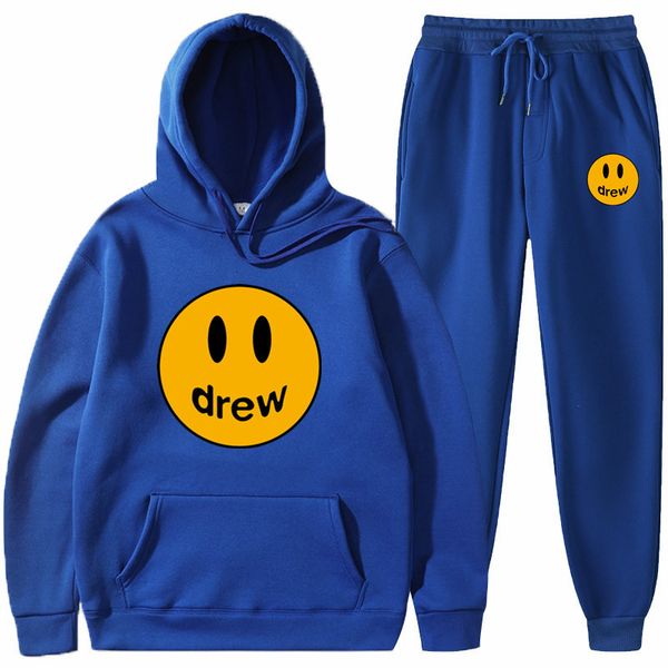 men's suit set training drew printed sweatshirts and broek, Gray 
men's suit set training drew printed sweatshirts and broek, Gray