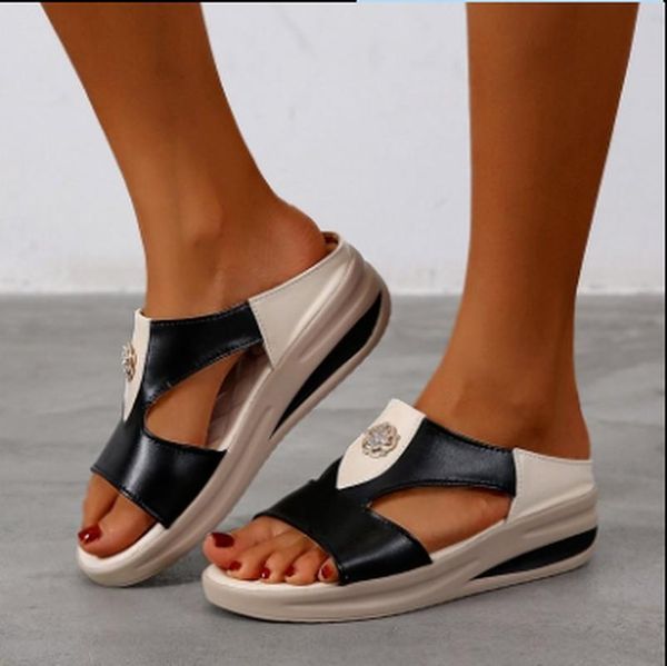 sandals mid heels flat slides beach slippers gladiator female mujer sapato feminino ladies shoes woman summer women sf0630, Black
sandals mid heels flat slides beach slippers gladiator female mujer sapato feminino ladies shoes woman summer women sf0630, Black