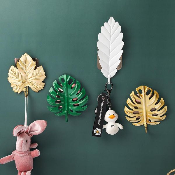 hooks & rails nordic self-adhesive no-hole key holder purse hanger creative leaf shape coat rack wall home hanging decoration
hooks & rails nordic self-adhesive no-hole key holder purse hanger creative leaf shape coat rack wall home hanging decoration