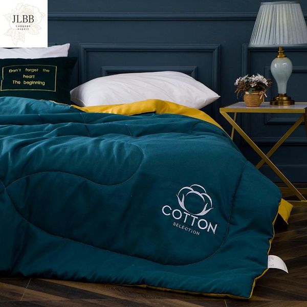 summer quilt washed cotton air-conditioning soft breathable blanket thin solid color quilting comforter bed cover zx54* comforters & sets
summer quilt washed cotton air-conditioning soft breathable blanket thin solid color quilting comforter bed cover zx54* comforters & sets