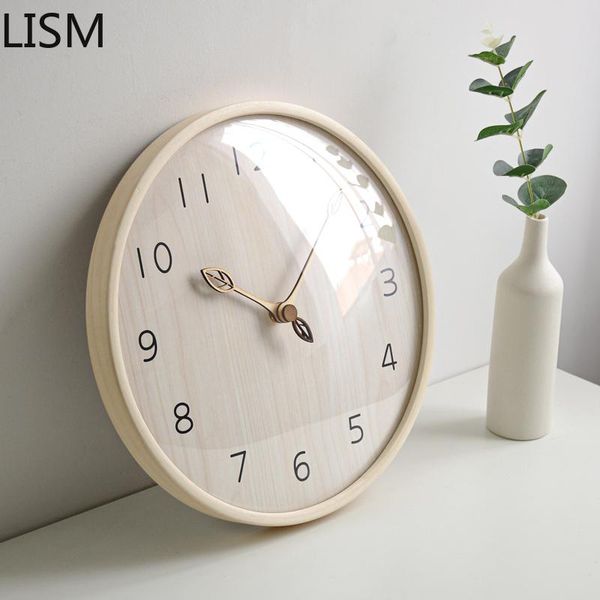 wall clocks nordic wooden clock modern minimalist living room home round quartz silent reloj de pared moderno
wall clocks nordic wooden clock modern minimalist living room home round quartz silent reloj de pared moderno