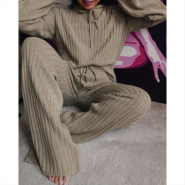 autumn winter knitted two piece womens pants sweatershirt set wide leg suit loose solid gray casual 2 tracksuit, White
autumn winter knitted two piece womens pants sweatershirt set wide leg suit loose solid gray casual 2 tracksuit, White
