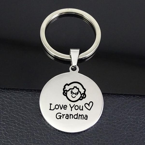 keychains grandma keychain "love you grandma" pendant women's letter keyring jewelry gift for grandmather souvenir yp6807, Silver
keychains grandma keychain "love you grandma" pendant women's letter keyring jewelry gift for grandmather souvenir yp6807, Silver
