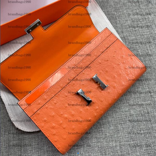 ostrich long wallets silver hardware women wallet card holders purse bags fashion cowskin genuine leather come with box h53900, Red;black
ostrich long wallets silver hardware women wallet card holders purse bags fashion cowskin genuine leather come with box h53900, Red;black