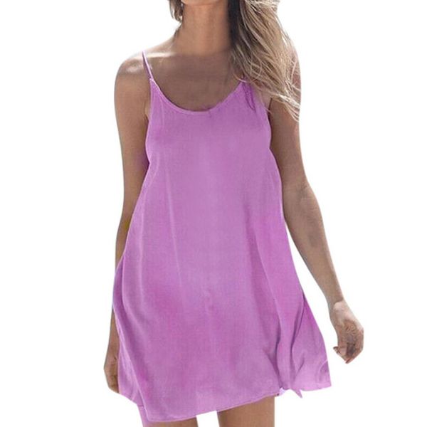 summerwomen solid sleeveless o-neck casual loose beach mini dress vestido for women harajuku #by, Black;gray
summerwomen solid sleeveless o-neck casual loose beach mini dress vestido for women harajuku #by, Black;gray