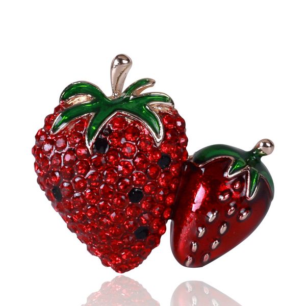 factory simple red inlaid strawberry lovely temperament fruit brooch fashion sweet personality pin clothing accessories christmas
factory simple red inlaid strawberry lovely temperament fruit brooch fashion sweet personality pin clothing accessories christmas