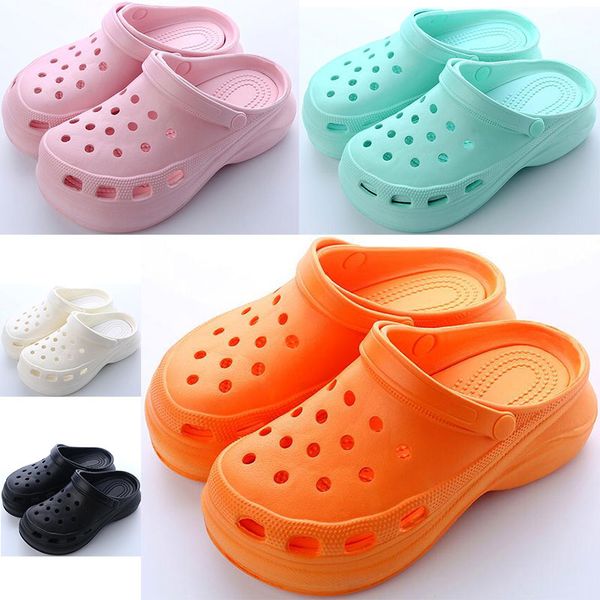newly sale womens summer thick-soled hole shoes ladies height increase shoe black white orange pink green girl beach classic sandals slipper
newly sale womens summer thick-soled hole shoes ladies height increase shoe black white orange pink green girl beach classic sandals slipper