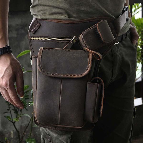 waist bags men crazy horse/oil wax genuine leather pack leg bag motorcycle rider bum hip belt purse male fanny shoulder messenger
waist bags men crazy horse/oil wax genuine leather pack leg bag motorcycle rider bum hip belt purse male fanny shoulder messenger