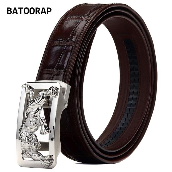 belts 2021high-end crocodile belly belt designer men's brown domineering tiger stainless steel automatic buckle, Black;brown
belts 2021high-end crocodile belly belt designer men's brown domineering tiger stainless steel automatic buckle, Black;brown