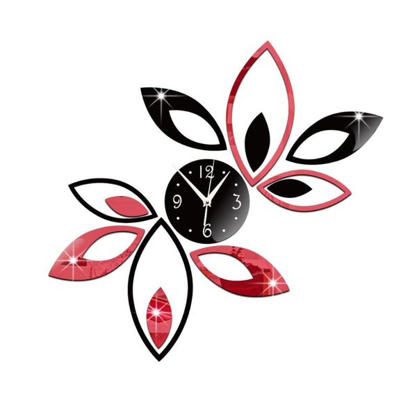 wall clocks double lotus mirror clock fashion large decor pendule murale self adhesive children's
wall clocks double lotus mirror clock fashion large decor pendule murale self adhesive children's