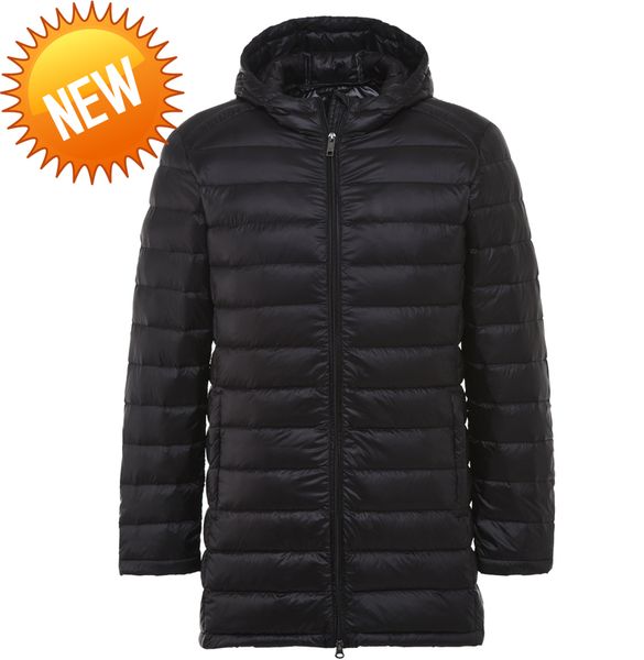 new men long jacket winter autumn coat duck down hooded ultra light jackets solid color windbreaker zipper, Black
new men long jacket winter autumn coat duck down hooded ultra light jackets solid color windbreaker zipper, Black