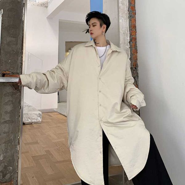 men's casual shirts oversized long sleeve loose large size thick cotton shirt jacket vintage street wear, White;black
men's casual shirts oversized long sleeve loose large size thick cotton shirt jacket vintage street wear, White;black