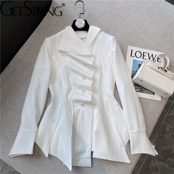 women's suits & blazers getspring women blazer beading single breasted full sleeve ladies white black suit coat vintage all match jacke
women's suits & blazers getspring women blazer beading single breasted full sleeve ladies white black suit coat vintage all match jacke
