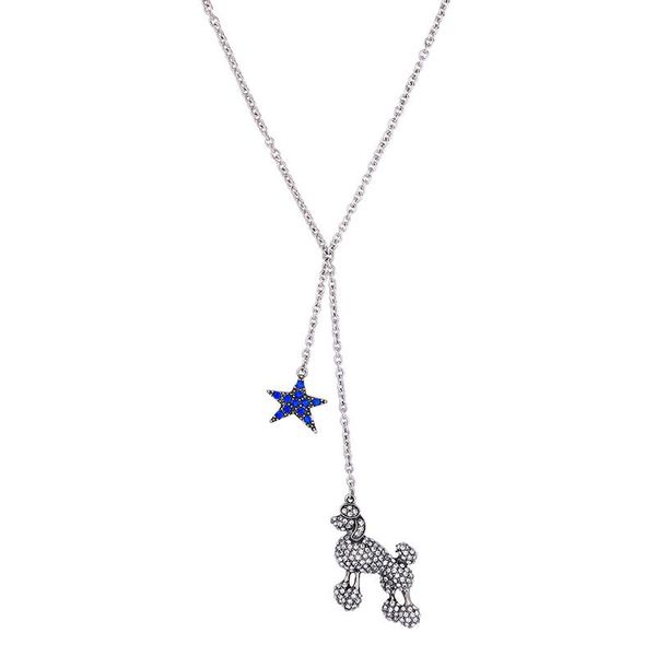lovely fashion jewelry crystal sheep blue star pendant necklace silver color chain thin cute long for gifts necklaces
lovely fashion jewelry crystal sheep blue star pendant necklace silver color chain thin cute long for gifts necklaces