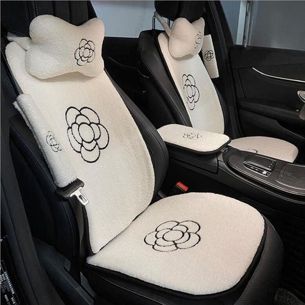 four seasons universal winter plush goddess three-piece set neckpillow camellia warm lamb wool car seat cushion cover covers
four seasons universal winter plush goddess three-piece set neckpillow camellia warm lamb wool car seat cushion cover covers