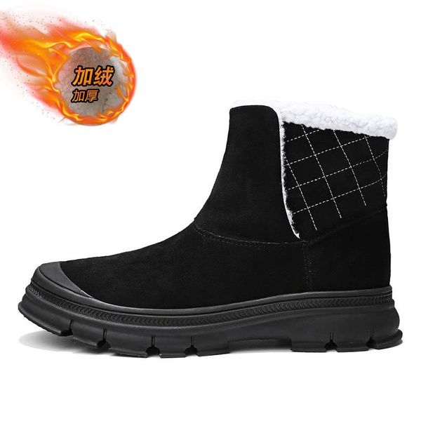 boots winter comfortable boot men shoes antiskid snow super warm fur male zapatos masculinos 38-44, Black
boots winter comfortable boot men shoes antiskid snow super warm fur male zapatos masculinos 38-44, Black