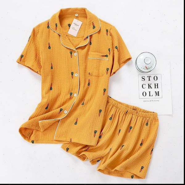 pajamas sets summer women sleepwear 100% cotton crepe short sleeved shorts pyjamas thin solid plus size loungewear hoem clothes, Black;red
pajamas sets summer women sleepwear 100% cotton crepe short sleeved shorts pyjamas thin solid plus size loungewear hoem clothes, Black;red
