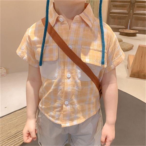 childrens summer short-sleeved shirt thin baby half-sleeved 2022 new childrens clothing small and medium boys plaid shirt, White;black
childrens summer short-sleeved shirt thin baby half-sleeved 2022 new childrens clothing small and medium boys plaid shirt, White;black