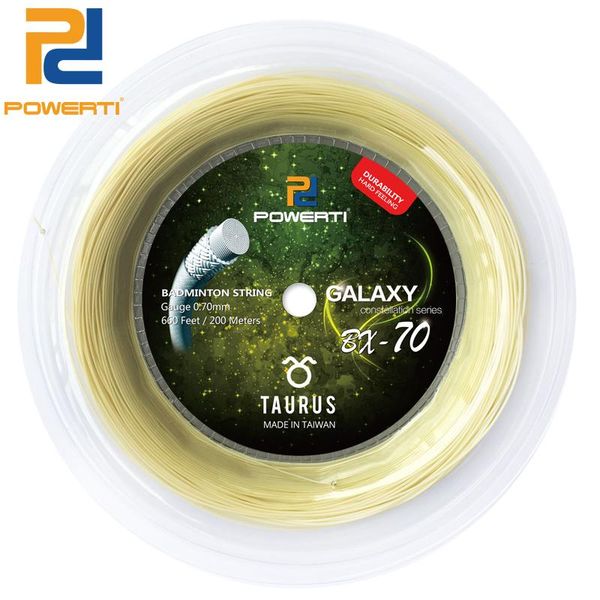 special offer powerti 200m big reel badminton racket string 0.70mm training constellation series good bx70 sets
special offer powerti 200m big reel badminton racket string 0.70mm training constellation series good bx70 sets