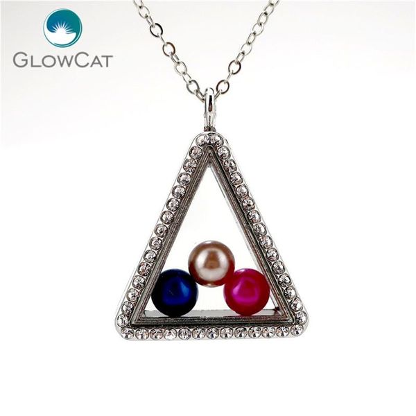 pendants triangle magnetic living memory 8mm beads locket pearl cage floating pendant with rhinestone necklace, Black
pendants triangle magnetic living memory 8mm beads locket pearl cage floating pendant with rhinestone necklace, Black