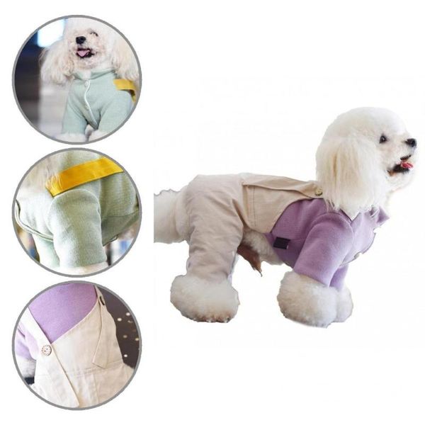 dog apparel thickening soft pet overalls four-legged clothes patchwork winter clothing non-shrink
dog apparel thickening soft pet overalls four-legged clothes patchwork winter clothing non-shrink