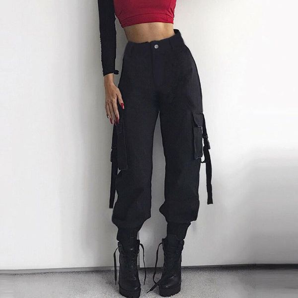 women's pants & capris hirigin spring summer autumn streetwear long cargo women camo high waist military camouflage trouser pantalones, Black;white
women's pants & capris hirigin spring summer autumn streetwear long cargo women camo high waist military camouflage trouser pantalones, Black;white