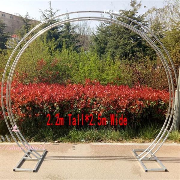 party decoration ent round arch white metal centerpiece for wedding decorations event decoration-2.3m tall*2.3m wide
party decoration ent round arch white metal centerpiece for wedding decorations event decoration-2.3m tall*2.3m wide