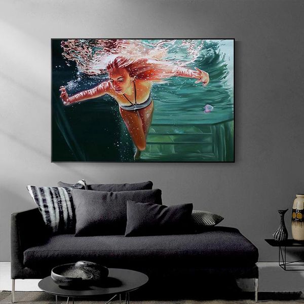 paintings modern art woman wall posters swimming canvas painting nordic pictures for living room home decor prints
paintings modern art woman wall posters swimming canvas painting nordic pictures for living room home decor prints
