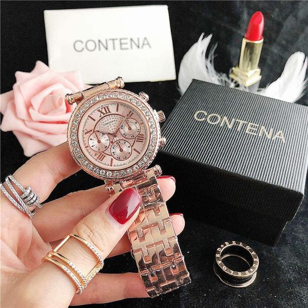 wristwatches montre femme watch for women dress designer ladies diamond watches rose gold wristwatch clock, Slivery;brown
wristwatches montre femme watch for women dress designer ladies diamond watches rose gold wristwatch clock, Slivery;brown