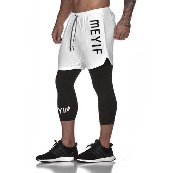 summer sports fitness stretch fake two-piece shorts men's gyms slim jogging training quick-drying, White;black
summer sports fitness stretch fake two-piece shorts men's gyms slim jogging training quick-drying, White;black